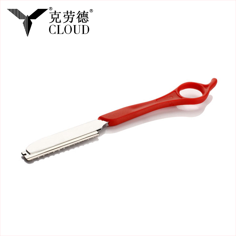 Hair Cutting Razor Stainless Steel Straight Razor (Plastic Handle)