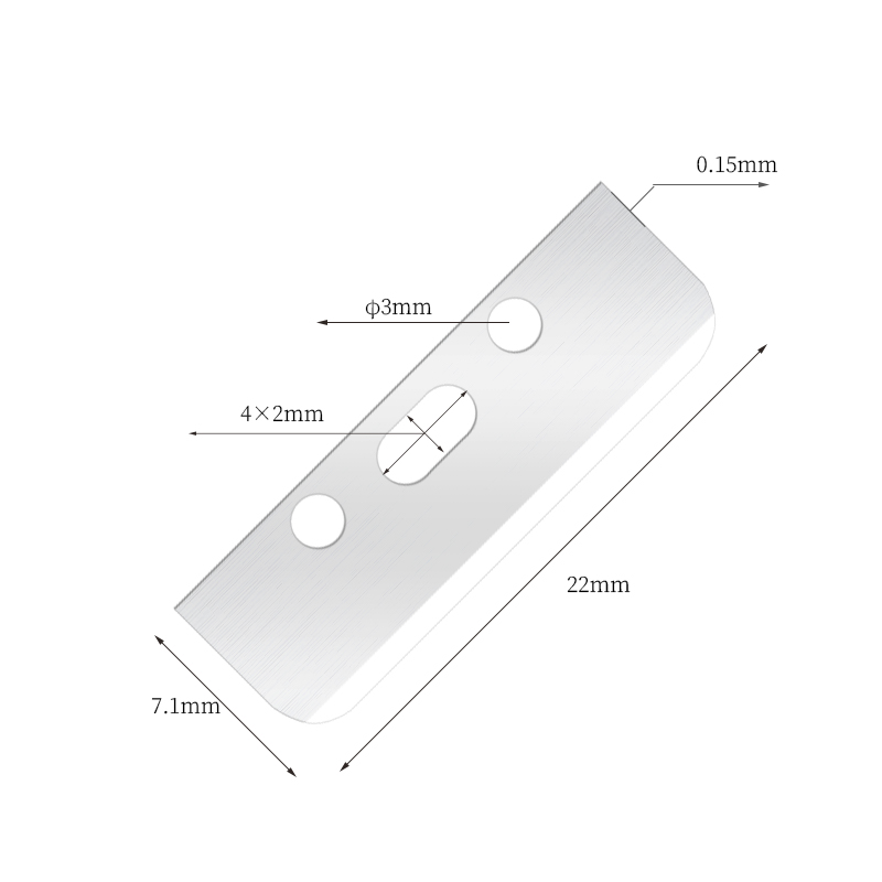 Multi-Functional Silk Smooth Eyebrow Razor Remover Blade