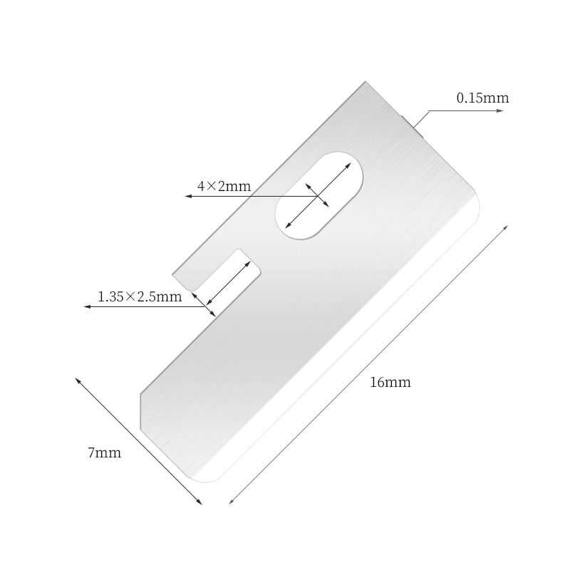 Precision Sharp Stainless Steel Eyebrow Shaping Knife Blades