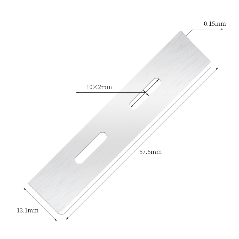 Durable Reusable Stainless Steel Eyebrow Cutting Blade
