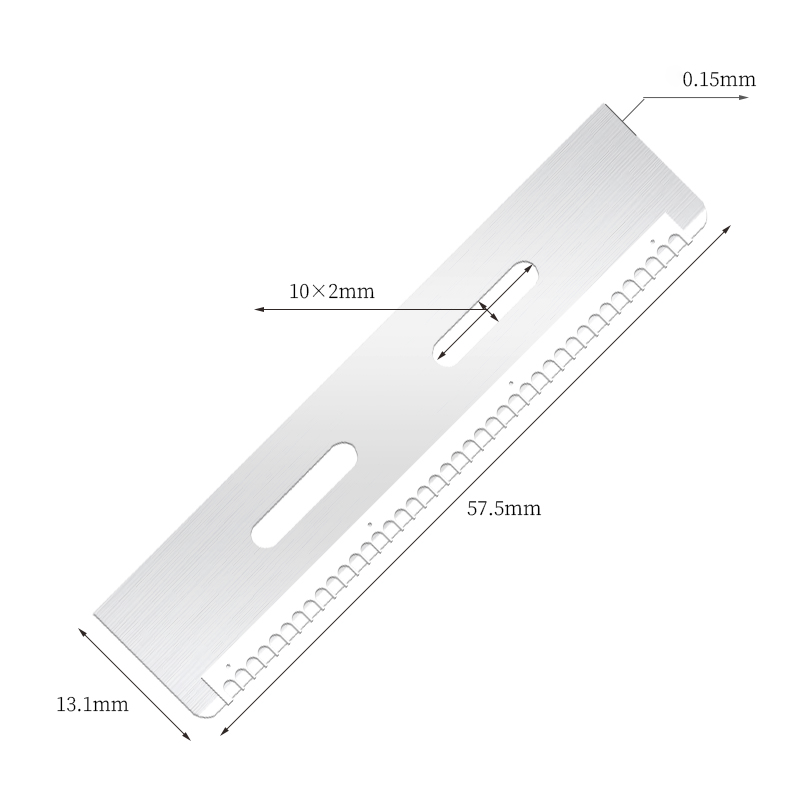 Durable Reusable Stainless Steel Eyebrow Cutting Blade