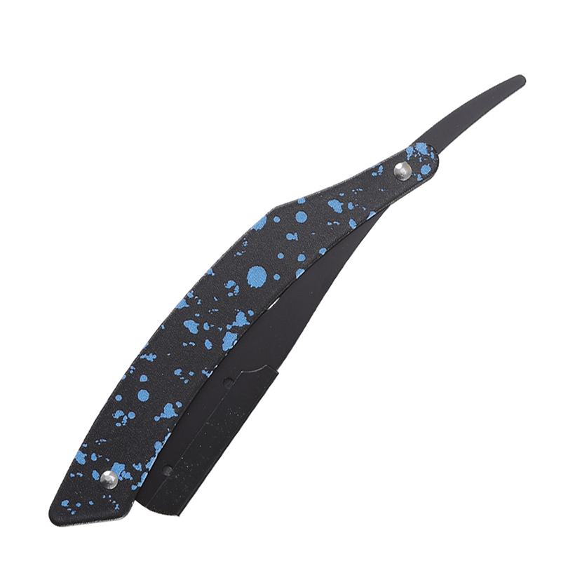 HE-10942 Stainless Steel Matte Graffiti Art Razor Holder