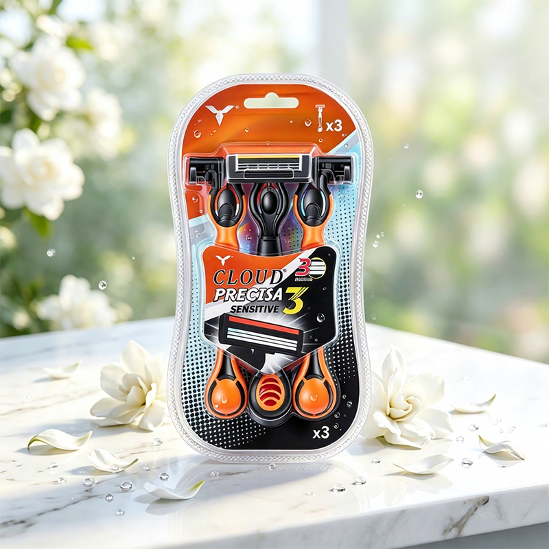 3-Piece Lady Soft-Care Manual Razor Set
