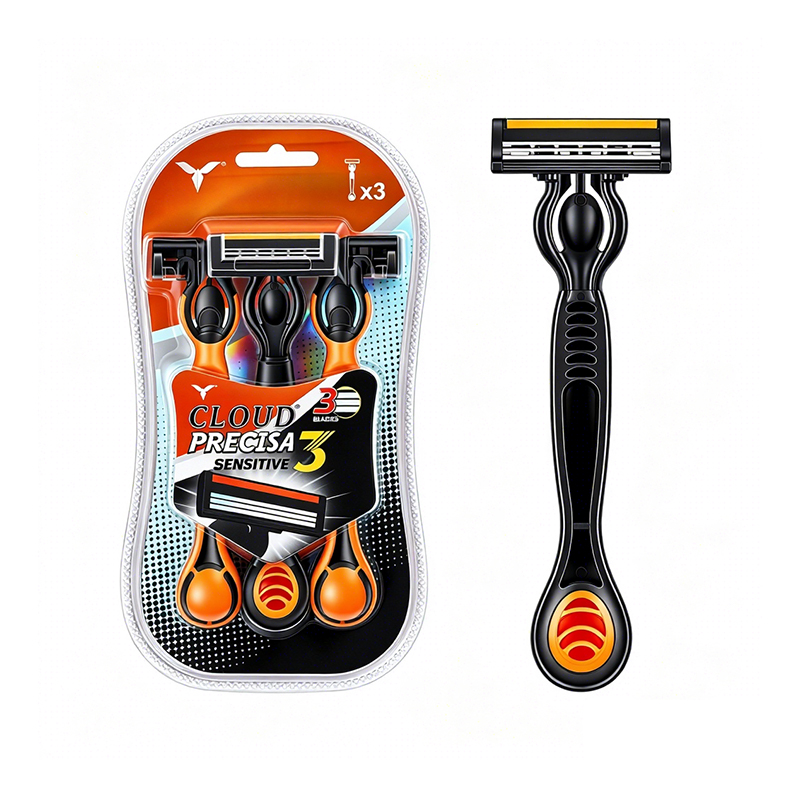 3-Piece Lady Soft-Care Manual Razor Set