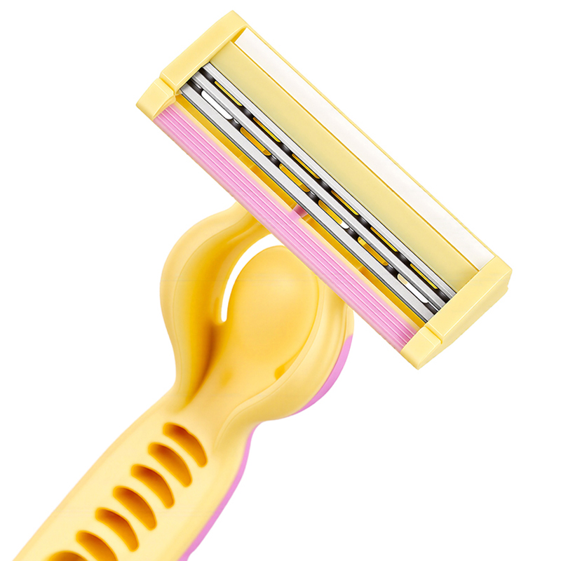 3-Piece Lady Soft-Care Manual Razor Set
