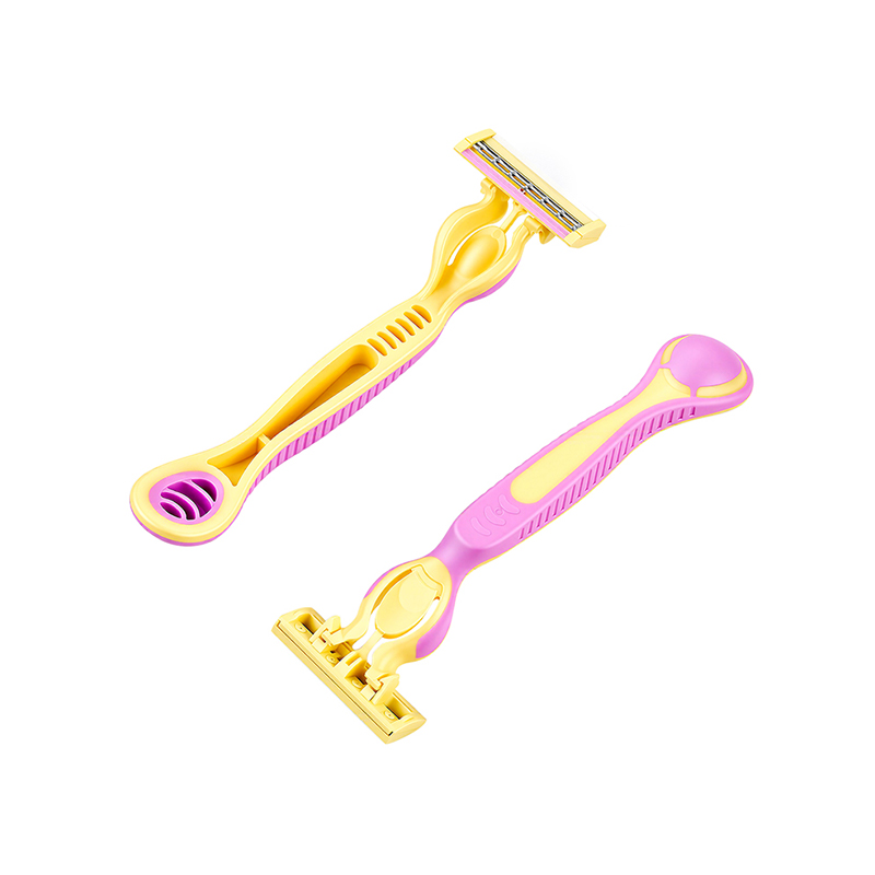 3-Piece Lady Soft-Care Manual Razor Set