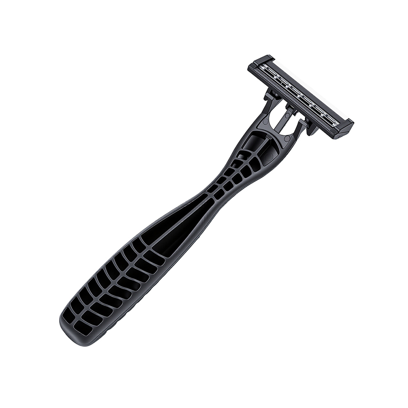 Apache Manual Razor with Fin-Textured Grip