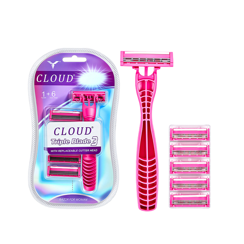 Apache Manual Razor with Fin-Textured Grip