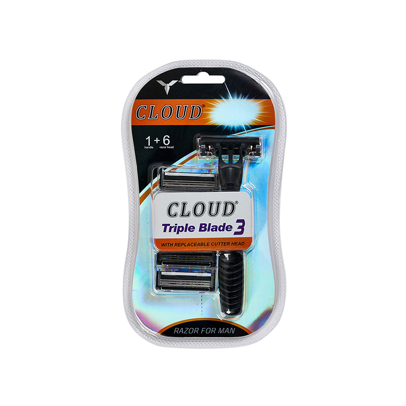 Apache Manual Razor with Fin-Textured Grip